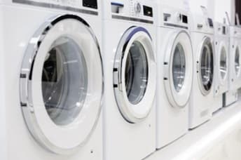 Home laundry washer installation