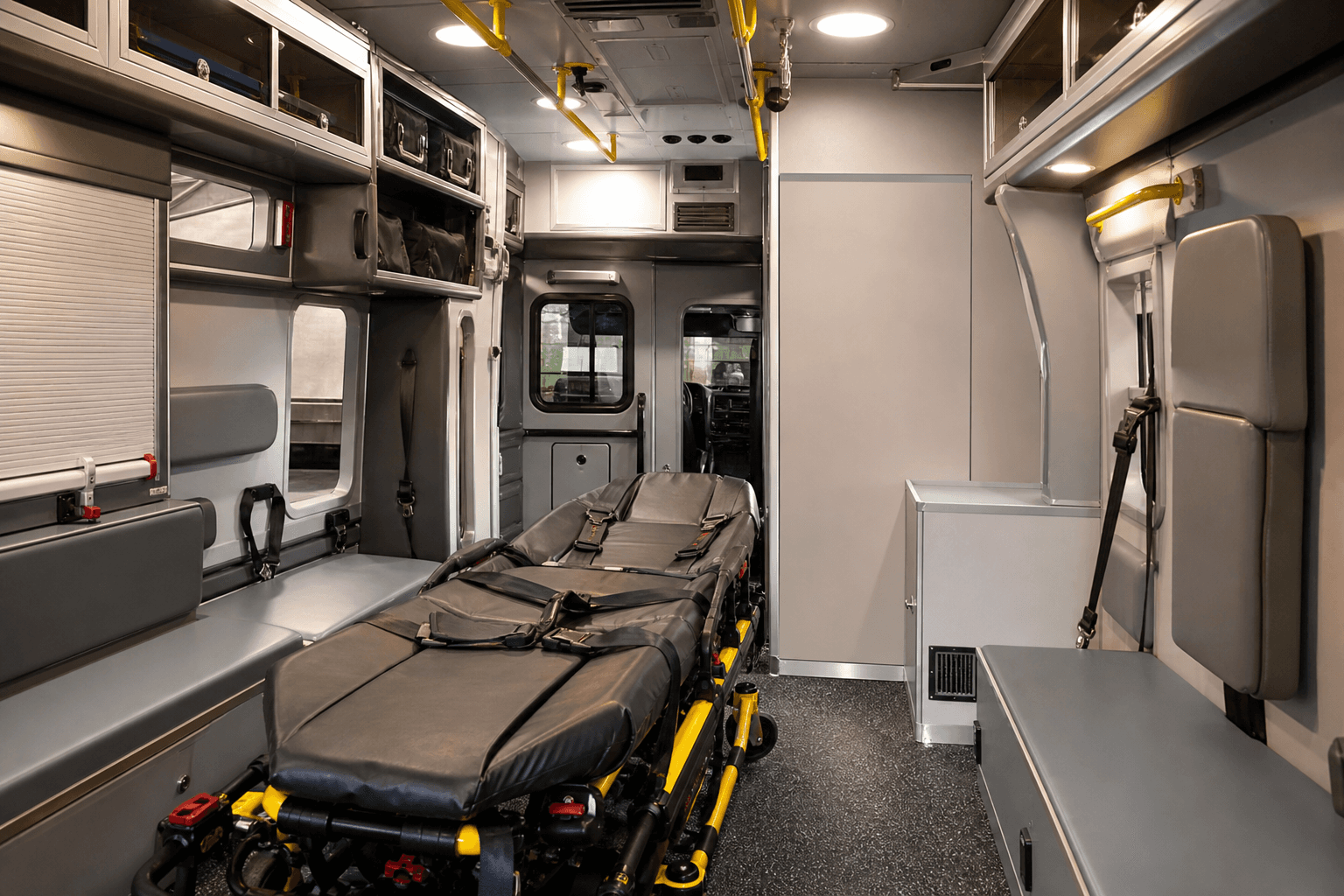 Approved BES ambulance and emergency-vehicle application scene